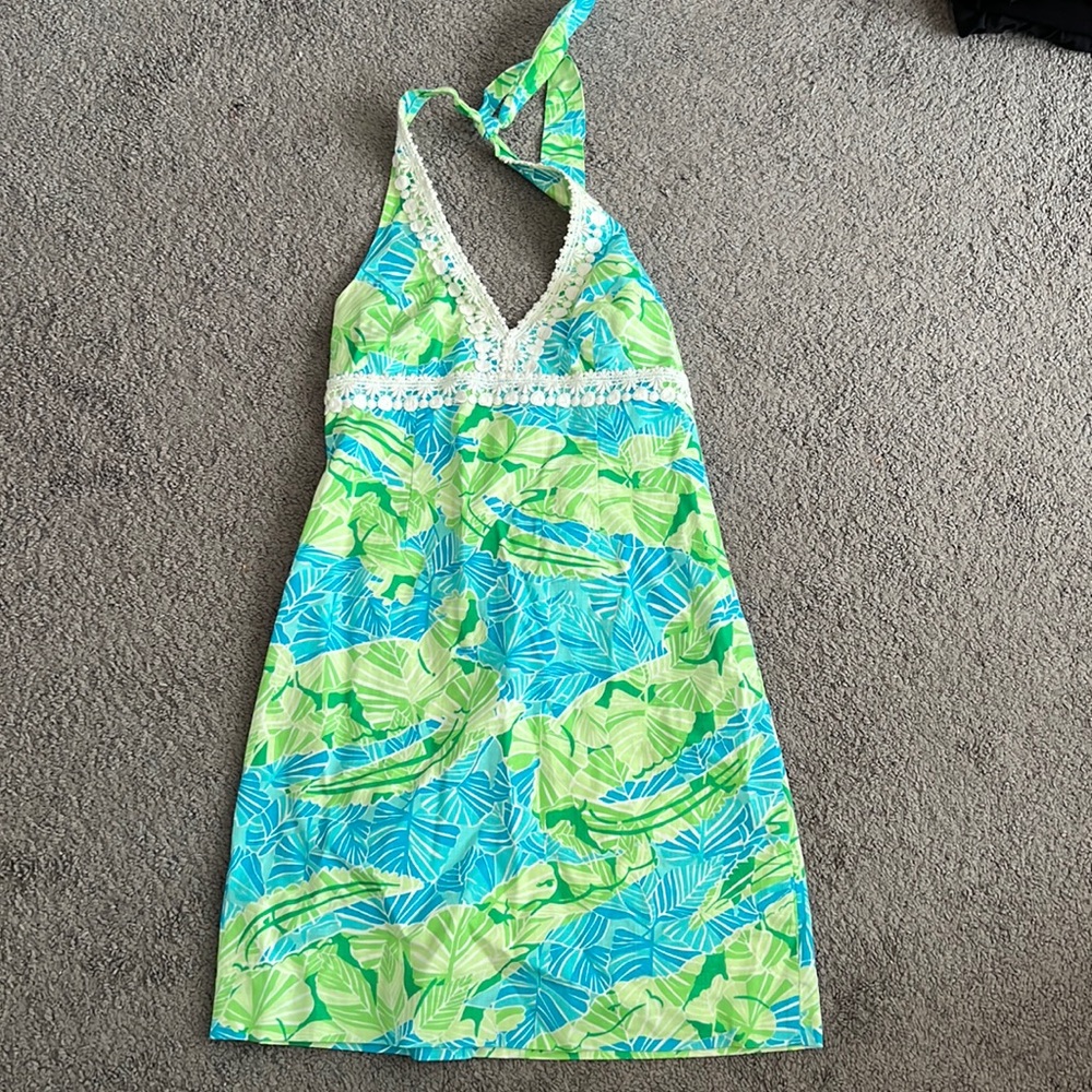 Lilly Pulitzer size 4 halter dress